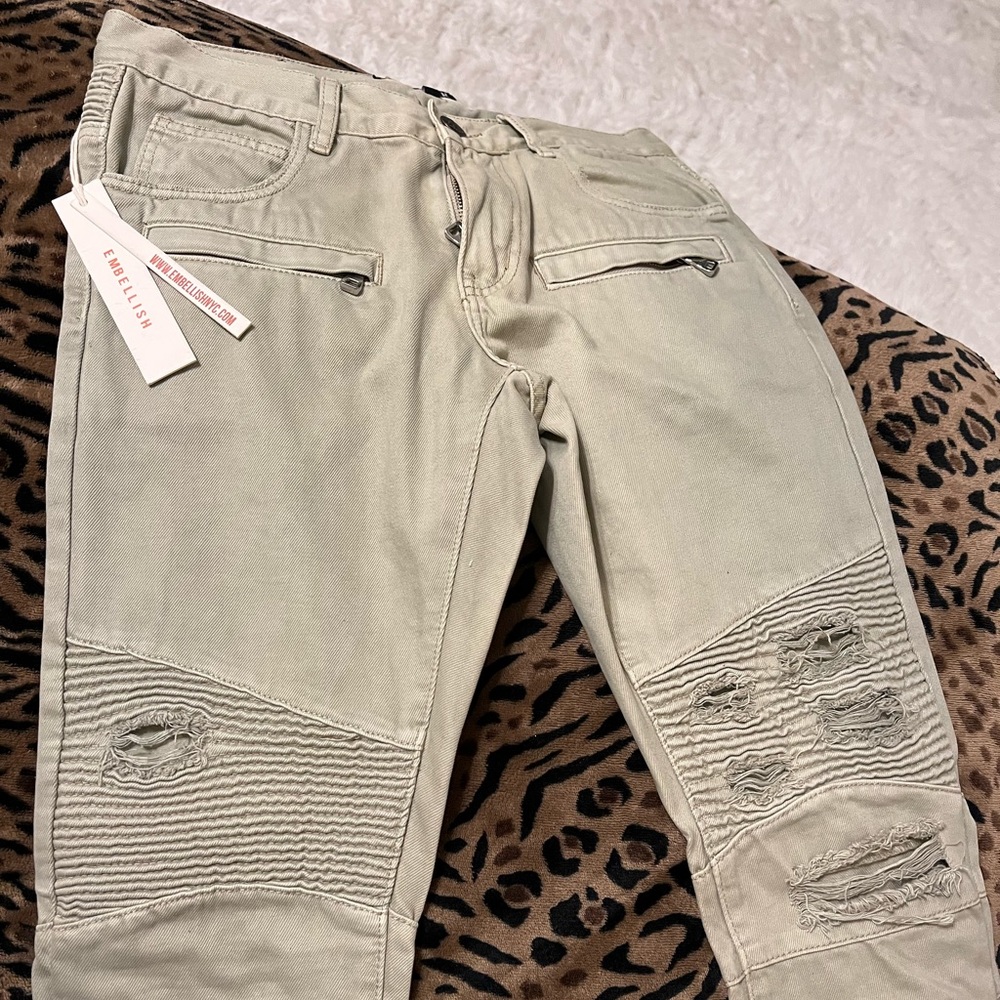 Embellish mens’ jeans - Brand new, with tags, never worn